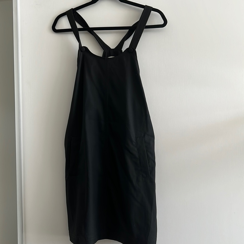 Cute Black Frank and Oak overall dress / jumper in size small